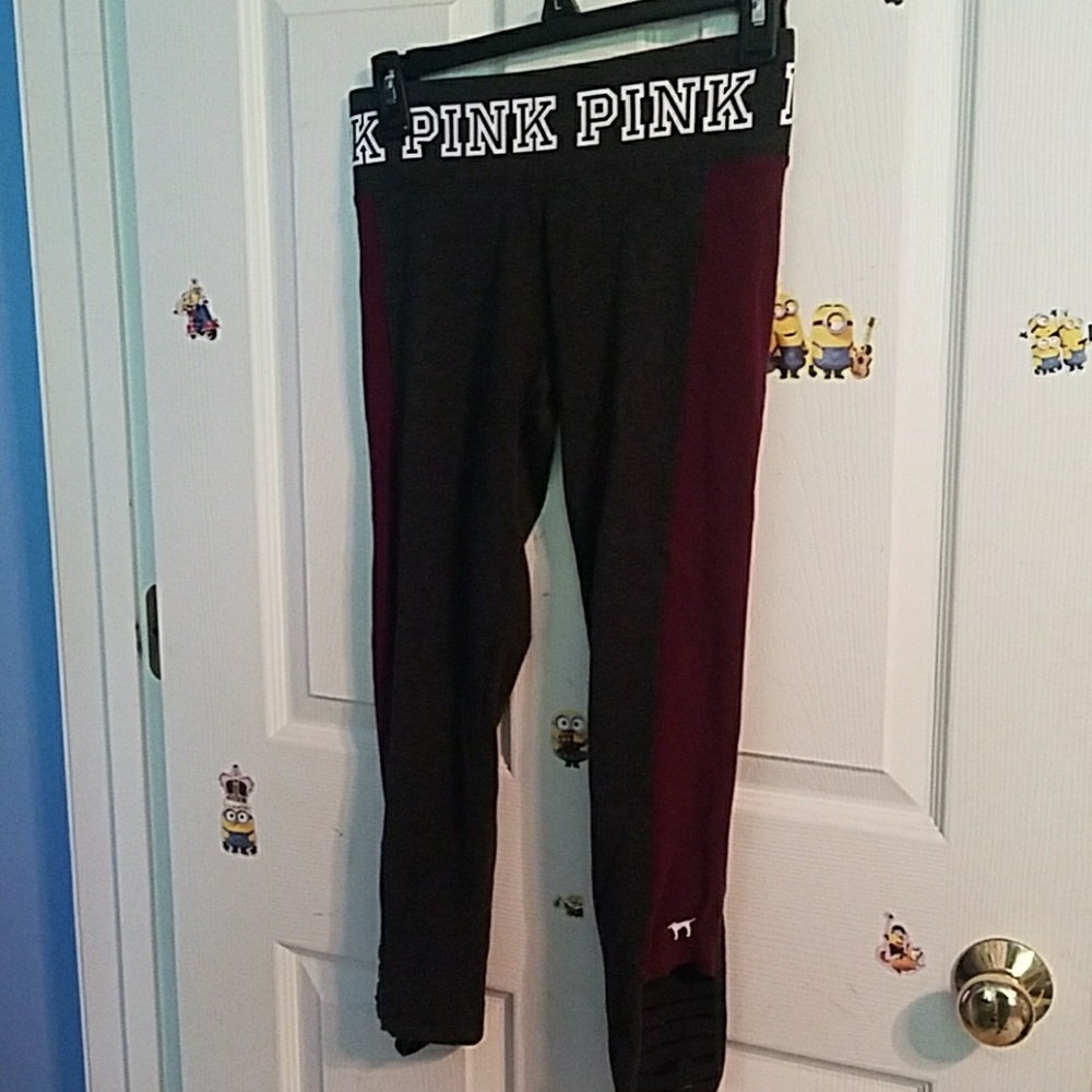 PINK workout leggings